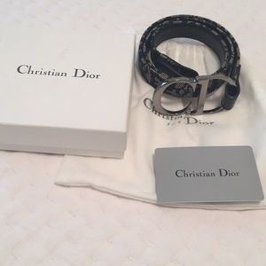 Christian Dior Logo Belt